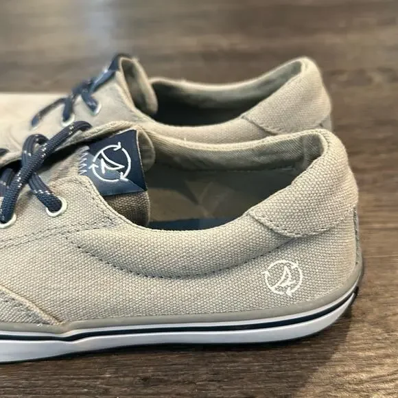Sperry Little Boy 2 Gray Spinnaker Washable‎ Canvas Boat Shoes - Picture 10 of 14